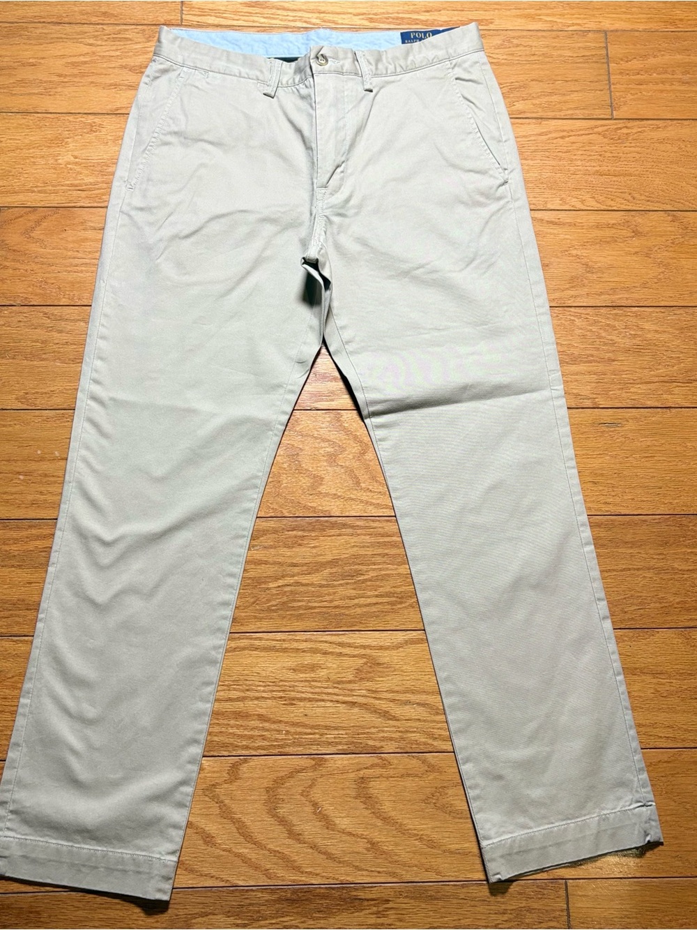Polo by Ralph Lauren Men's Light Khaki Twill Chino Pants